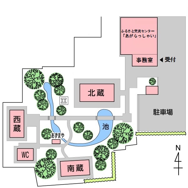 館内の地図