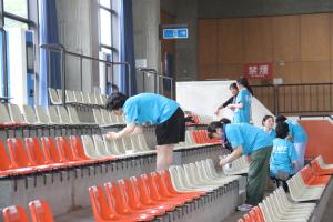 会場準備