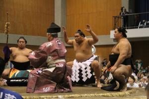 横綱土俵入り