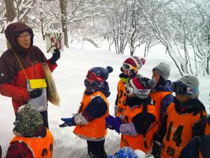 １，２年雪上教②