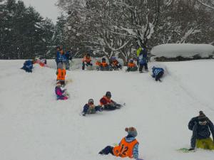 １，２年雪上教室③