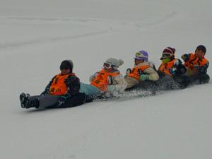 １，２年雪上教室⑥