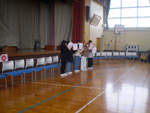 ６年生を送る会③