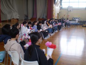 ６年生を送る会⑨