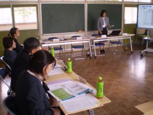 町教委　学校訪問①