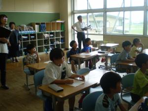 町教委　学校訪問③