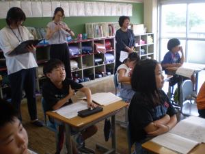 町教委　学校訪問④