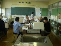 祖父母学級（雑巾縫い）②